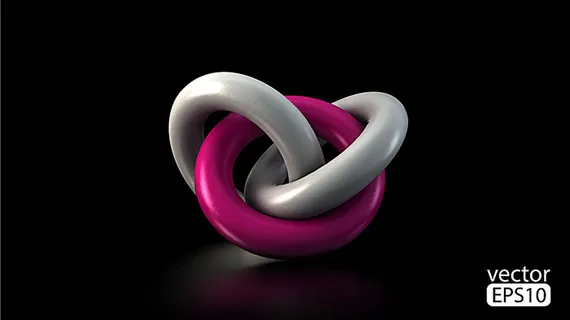 彩色圆环背景设计 彩色圆环背景设计