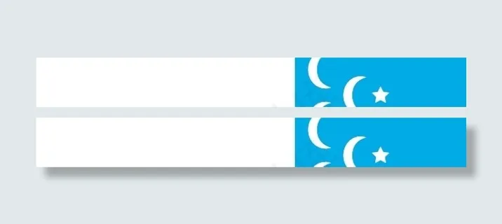 星星和3个新月标志剪贴画