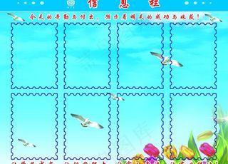 学校展示栏图片