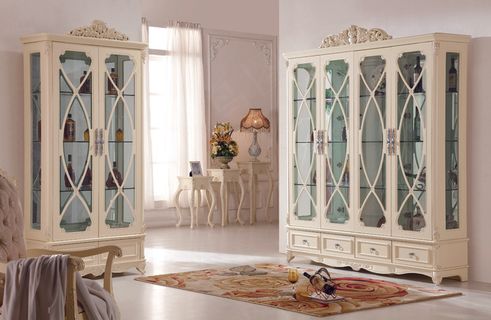 法式酒柜背景图片