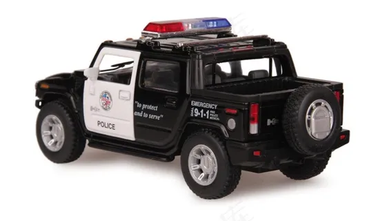 悍马h2警车 尾部图片