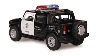 悍马h2警车 尾部图片