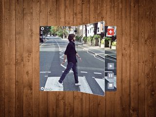 音乐播放器界面PSD素材