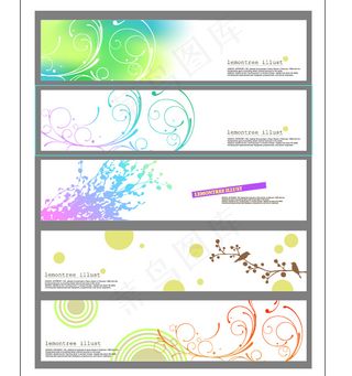 手绘花模板下载