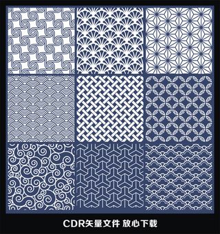 精美花纹图案背景图案