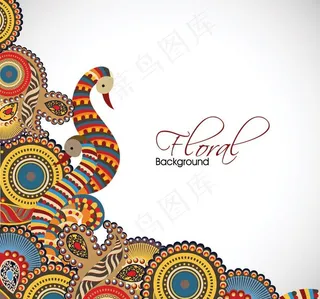 欧式花纹 古典花纹花朵图片