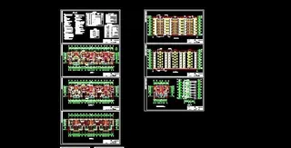 多层小区住宅楼砖混结构设计图