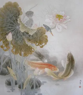 工笔花鸟画图片 工笔花鸟画图片