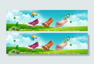 淘宝女鞋广告图