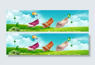 淘宝女鞋广告图