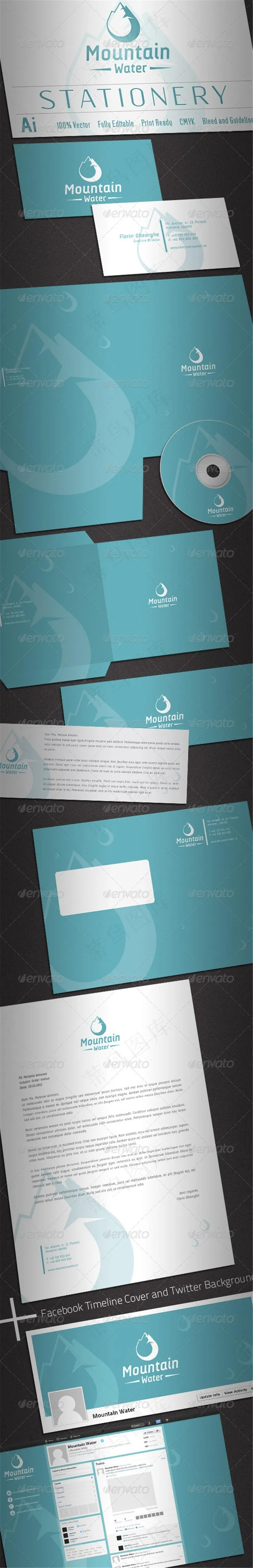 企业名片设计(613X859)psd模版下载