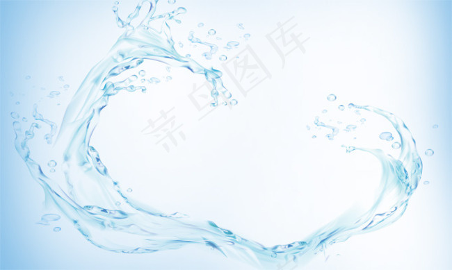 水 水花 浪花 动态水花