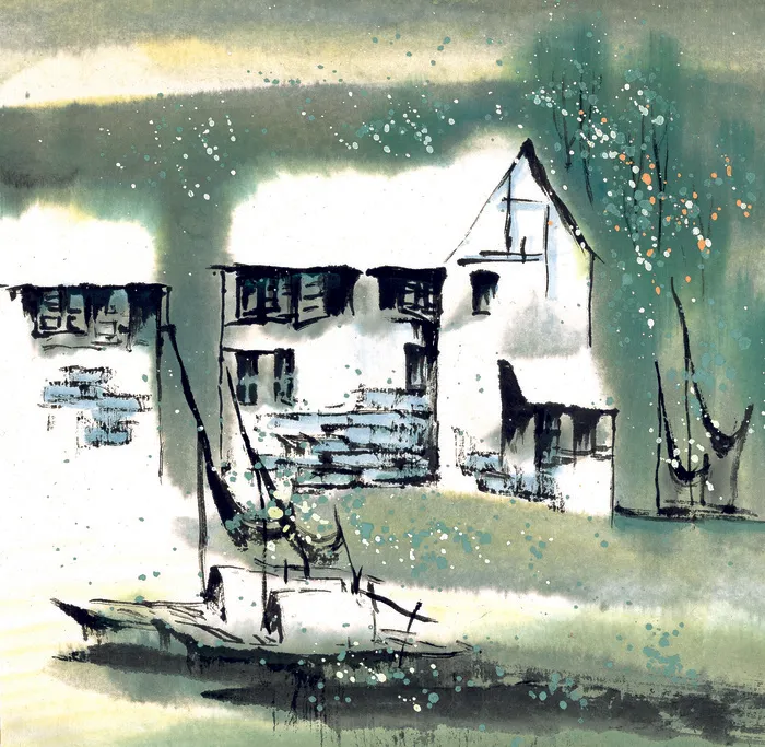 水墨风景画