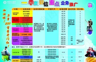 中国移动广告宣传单图片