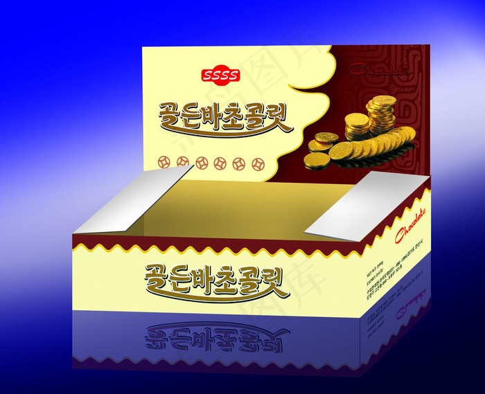 金币巧克力图片