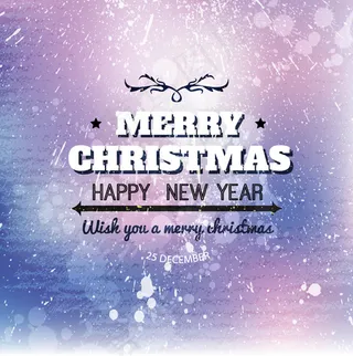 时尚海报的圣诞节矢量素材