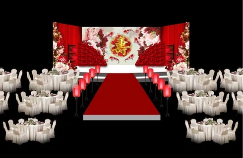 寿宴主会场设计