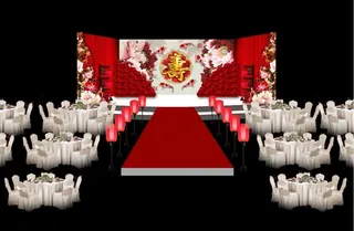 寿宴主会场设计