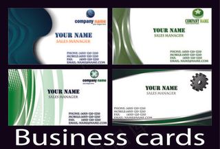 高档大气精致简洁名片设计模板