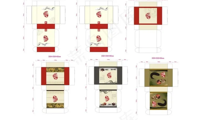 茶叶包装图片cdr矢量模版下载