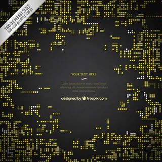 黄色背景矢量图