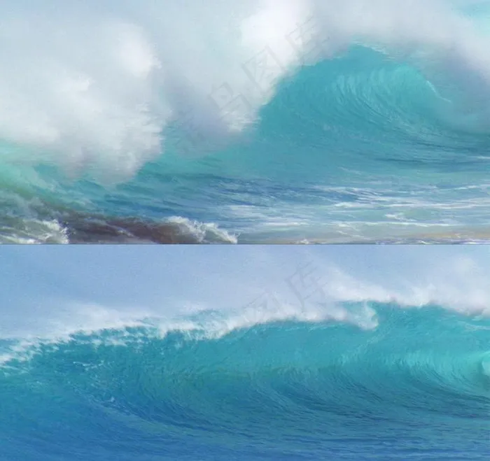 海浪 浪卷图片