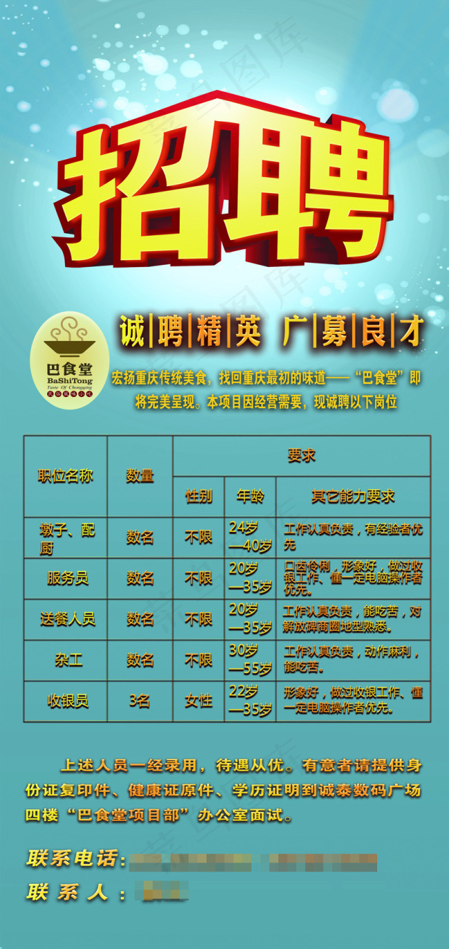 招聘(3061X6463(DPI:72))psd模版下载