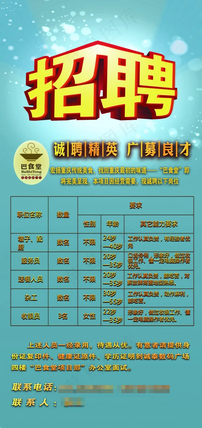 招聘(3061X6463(DPI:72))psd模版下载