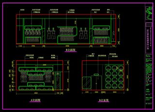服装专卖店CAD装修图