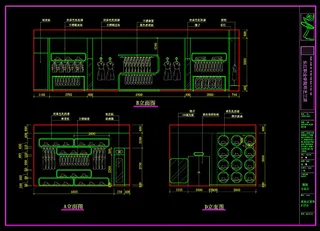 服装专卖店CAD装修图