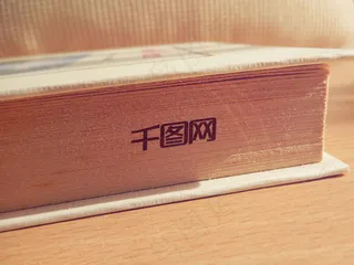 书籍边缘logo样机展示