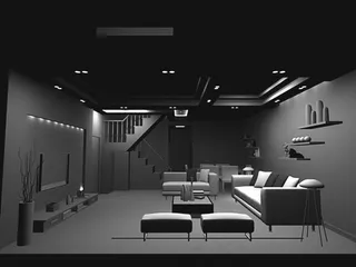 室内场景模型图