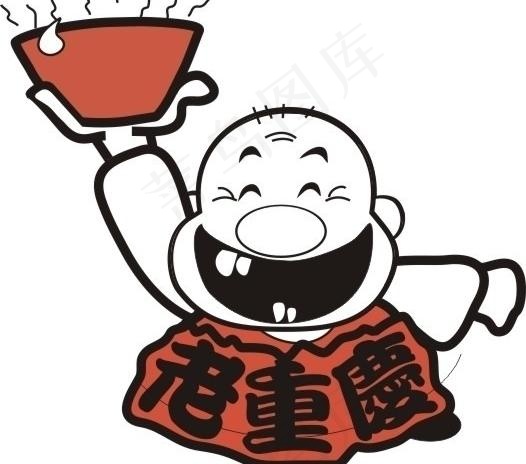 酸辣粉logo图片cdr矢量模版下载
