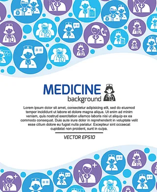 医院宣传广告背景