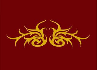 精美矢量动物花纹图案40