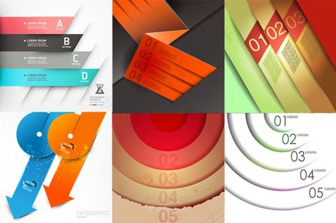 信息标签排列跑道