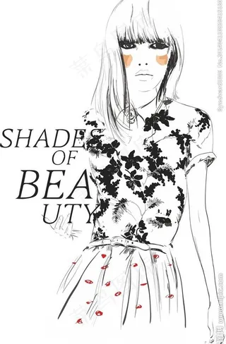 手绘卡通女孩美女女人图片