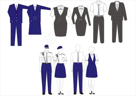 服装设计(非原创,属网上下载素材) 服装设计(非原创,属网上下载素材)