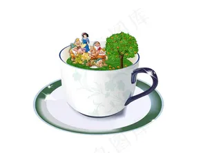 卡通七个小矮人图片