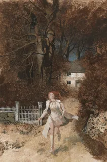 高清人物油画图片