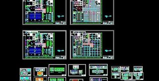 大型会所室内设计建筑图