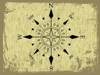 藏宝图指南针