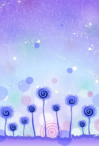 可爱卡通背景矢量图下载