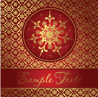 美丽的雪花背景01矢量