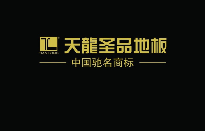 天龙圣品地板标志图片