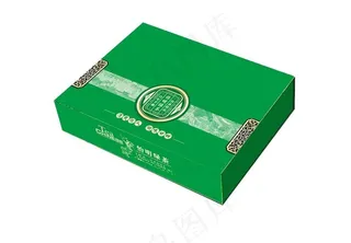 茶叶包装(展开图)图片