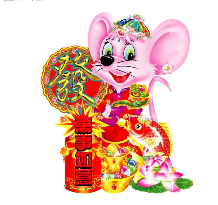年画图片(7087X7087(DPI:300))psd模版下载