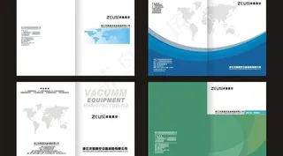 样本画册封面模板矢量素材