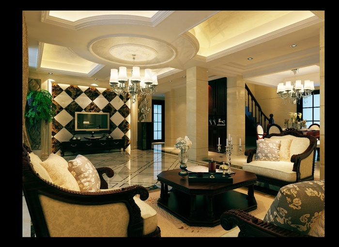 欧式装修设计效果图