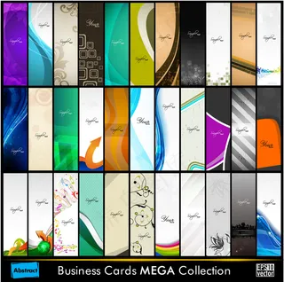 高档大气精致简洁名片设计模板